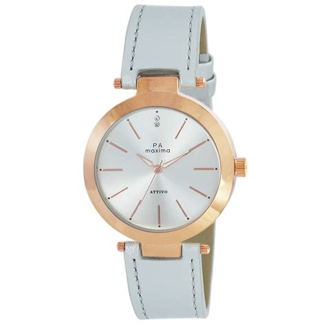 Maxima ATTIVO Women Silver Dial Analogue Watch - O-56902LMLR