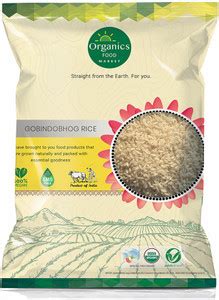 organics food market Gobindobhog Rice (10 Kg Pack) Gobindobhog Rice ...