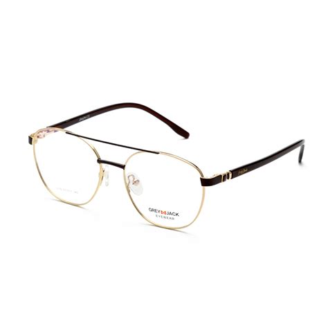 GREY JACK Full Rim Oval Shape Spectacle Frame For Men Women 5100 ...