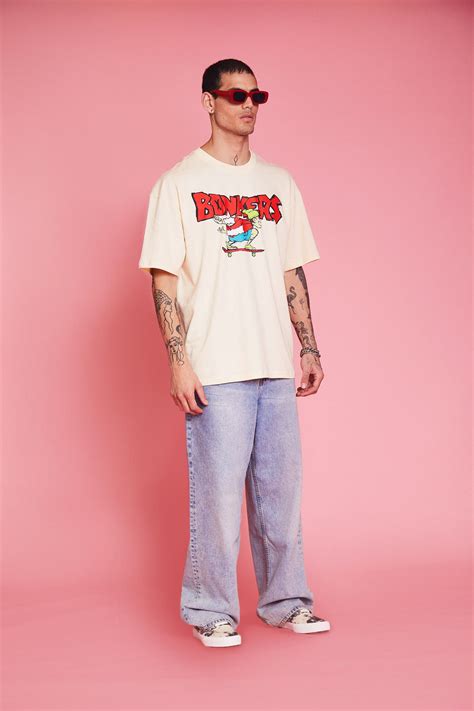 Buy Signature Skater Boy Oversized T-Shirt | BonkersCorner