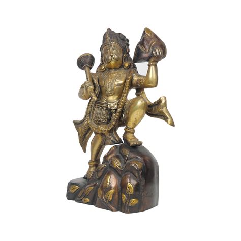 Brass Sanjeevani Hanuman – Ragaarts