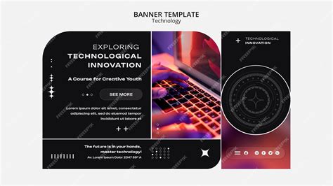 Technology Thumbnail Design Template 的图像结果