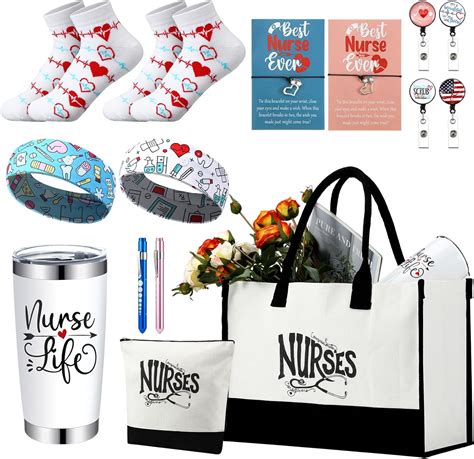 Amazon.com: Shinylin 15 Pcs Nurse Gift Set Nursing Graduation Gift ...