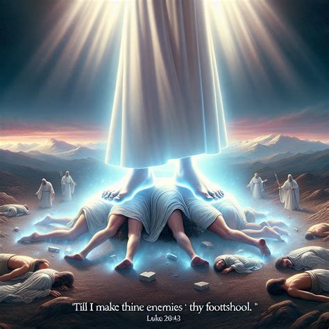 Luke 20:43 Artwork | Bible Art