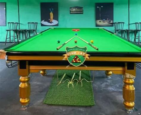 Snooker Tables - Wooden Snooker Table Manufacturer from Delhi