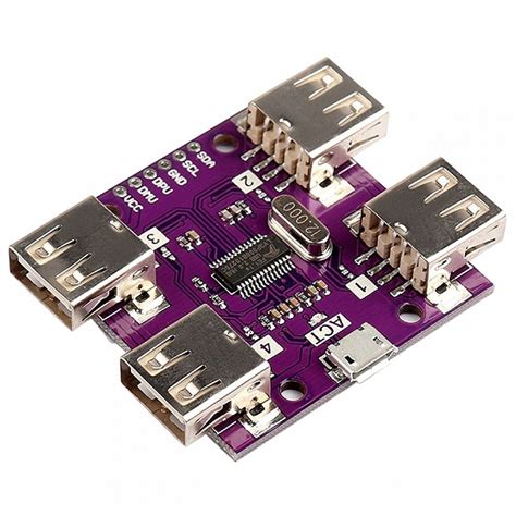CJMCU-204 USB 2.0 HUB 4-Port High Speed Controller Module