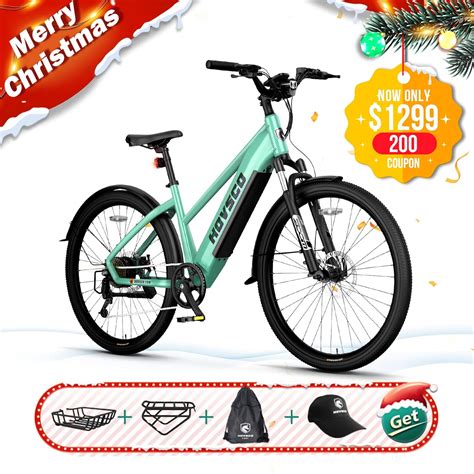 Buy HOVSCO Electric Bike 27.5, 500W Bafang Motor Ebike, Up to 60 Miles ...