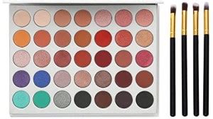 Pleev Original Matte Finish 35 Multicolor Eyeshadow Palette Makeup Kit ...