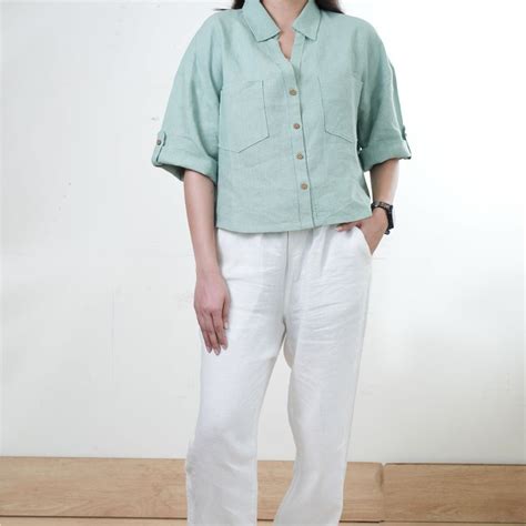 100% Premium Linen Relaxed fit Pants- Women – Rimore