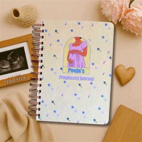 Best Pregnancy Journal Online | Personalized with your name – Bop Canvases