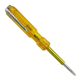 Electrical Tester, Line Tester (Yellow), Electrical Voltage Tester, 130 ...
