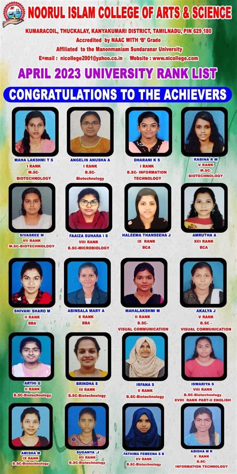 Noorul Islam College of Arts and Science