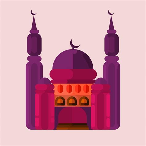mosque. Muslim place of worship. mosque icon 19011389 Vector Art at ...