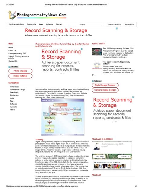 Photogrammetry Workflow 的图像结果