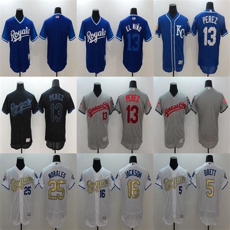 Kansas city royals baseball jersey online