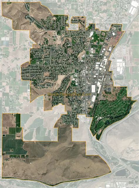 Map of Selah city - Thong Thai Real