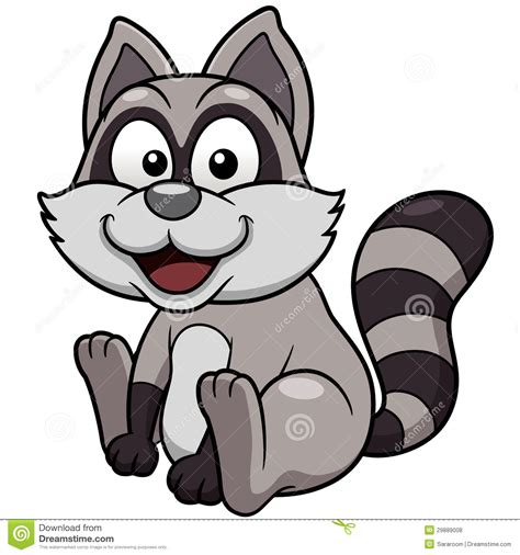 Clipart Of Raccoon