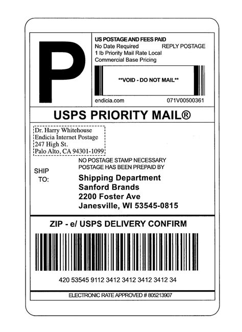 Image result for Priority Mail Labels