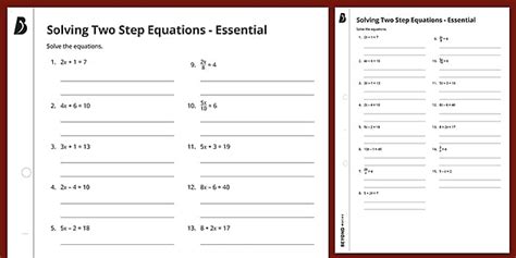 Image result for 8th Grade Two-Step Equations