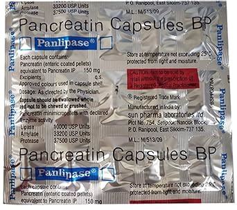 Panlipase - Strip of 15 Capsules : Amazon.in: Health & Personal Care