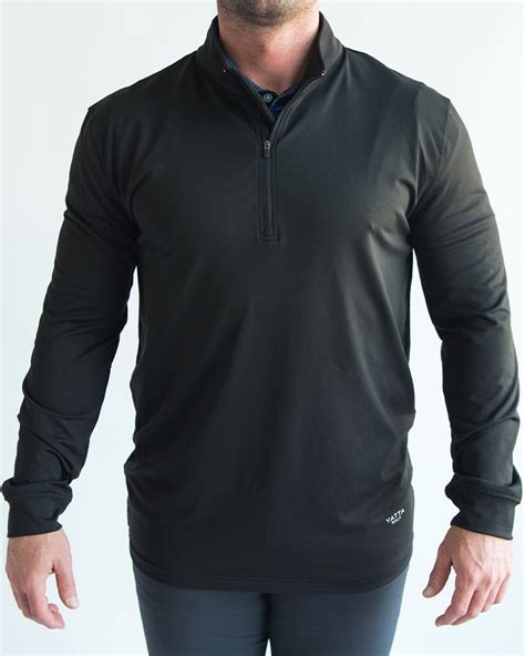 Mens Black Quarter Zip Pullover. Butter-Soft QuarterZips. Only $49.95 ...
