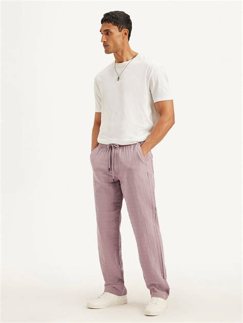 Men's Mauve Loose Straight Fit Chino Trousers – Levis India Store