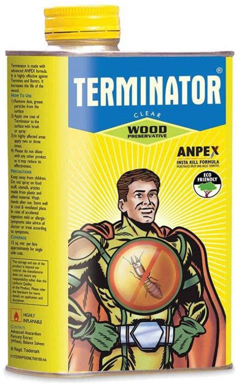 Terminator Eco-Friendly Termite Killer Refill Pack, 500ml - Buy Baby ...