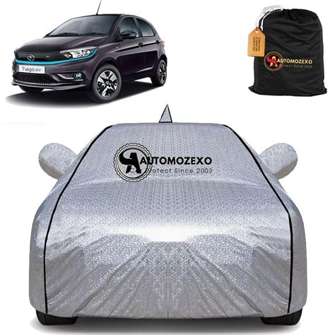 SPMOTIVE Tata Tiago Ev Cover Waterproof Uvray Dust Ding Outdoor Indoor ...