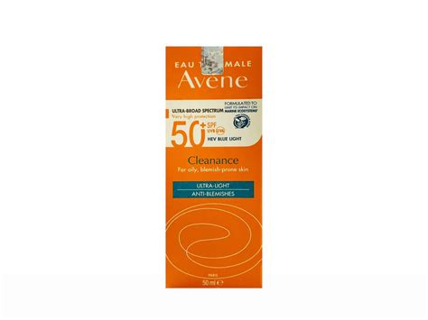 Avene Very High Protection Cleanance Ultra-Light Sunscreen SPF 50 ...