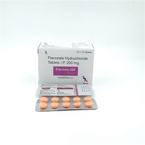 FLAVONIX-200 Tablets (Blister) Texas Pharmaceuticals Pvt. Ltd.