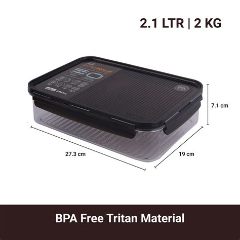 LocknLock Air & Liquid Tight Extra Large Rectangular Modular Container ...