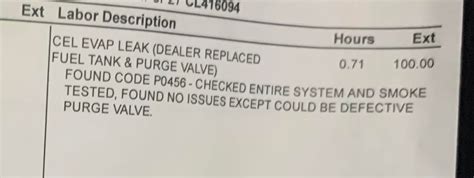 Image result for Clearing P0456 Code