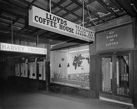 Negative - Lloyds Coffee House, Shop Exterior, Melbourne, Victoria, Dec 1958