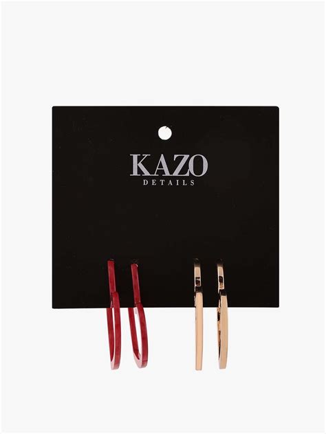 Kazo Heart Hoop Earrings – KAZO