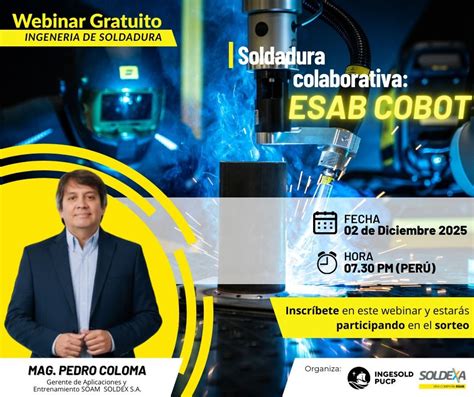 WEBINAR INGESOLD - ESAB : "SOLDADURA COLABORATIVA: ESAB COBOT", Online ...
