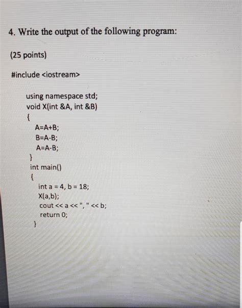 Image result for How to Write Out Put Program