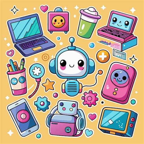Cute Robot Explainer Cartoon 的图像结果