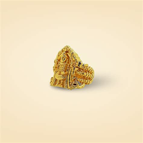 Divine Venkateswara Gold Ring – ARJ Jewellers