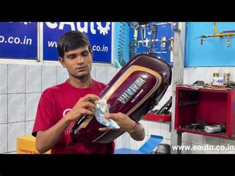 Ensons Petrol Tank for Yamaha RX100 | RX135 | RXG | Black & Purple