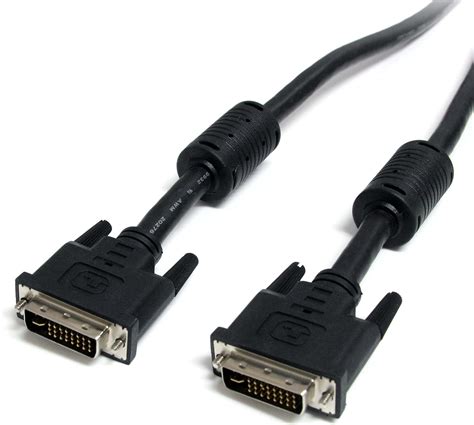 StarTech.com Dual Link DVI-I Cable - 10 ft - Digital and Analog - Male ...