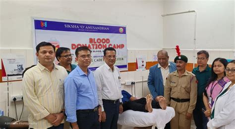 A mega blood donation drive has been organised by SOA NCC Cadets and ...