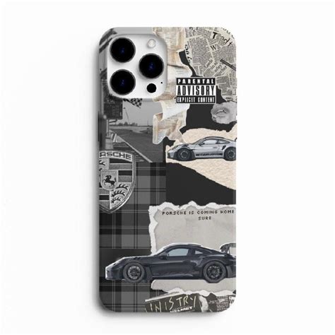 Speed Theory – Porsche Collage Inspired Glass Phone Case – ELVO