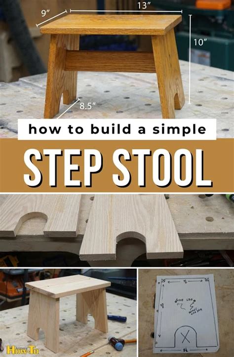 Image result for How to Build a 2 Step Stool