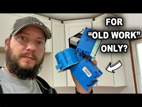 Image result for Install Old Work Ceiling Box