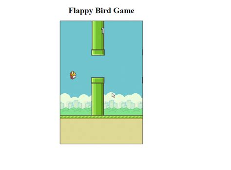 Image result for Flappy Bird Game JavaScript Tutorial