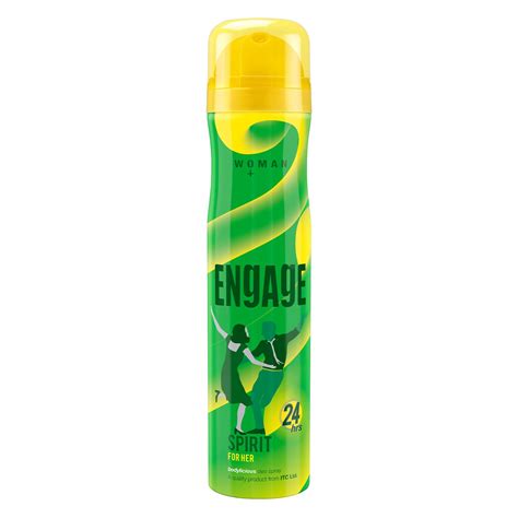Buy Engage Spirit for Her Deodorant for Women, Cheerful & Jolly, Skin ...