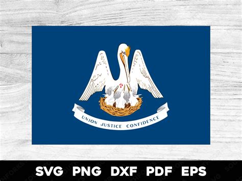 Louisiana State Flag Printable | FREE Printable HQ