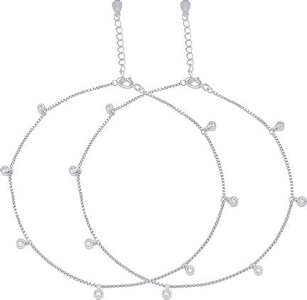 Amazon.in: Zavya: Anklets