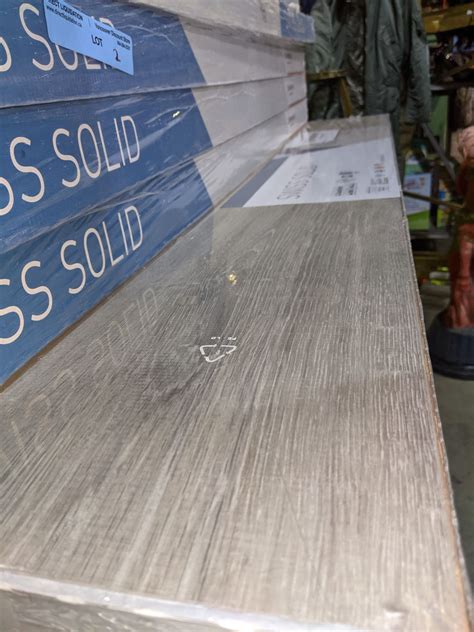 19 boxes of Swiss Krono laminate flooring