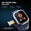 Fire-Boltt Volte Calling- 2.02" TFT Display, 4G Nano-SIM GPS Smartwatch ...